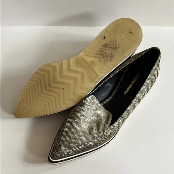 Nicolas Kirkwood Loafers in Silver and Grey