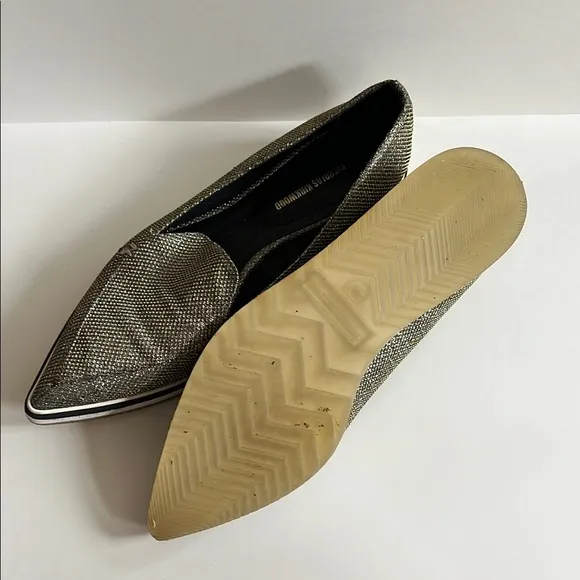 Nicolas Kirkwood Loafers in Silver and Grey
