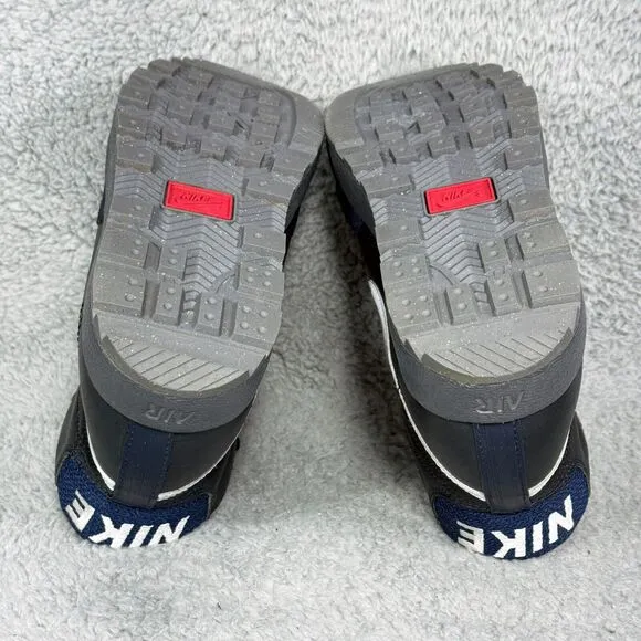 Nike ACG USA Womens Size 10 Sneaker Boots Blue Black Leather