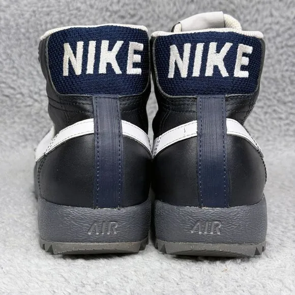 Nike ACG USA Womens Size 10 Sneaker Boots Blue Black Leather