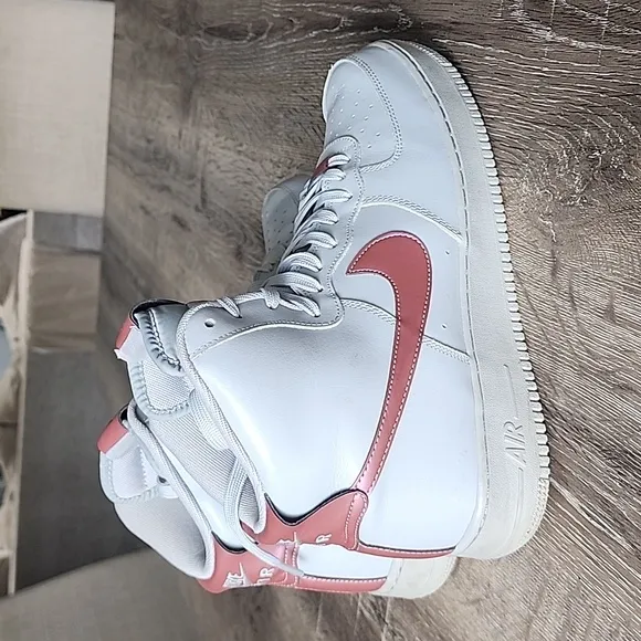 Nike Air Force 1 High '07 LV8 Pure Platinum Men's Basketball Shoes Size 11