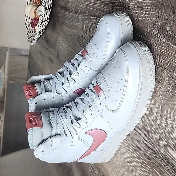 Nike Air Force 1 High '07 LV8 Pure Platinum Men's Basketball Shoes Size 11