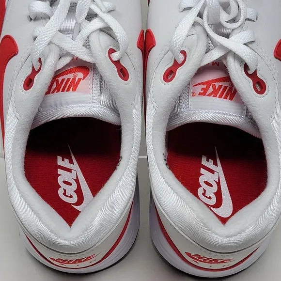 Nike Air Max 1 '86 OG G TB P White Red Golf Shoes Men's Size 9.5 FQ3272-107 New