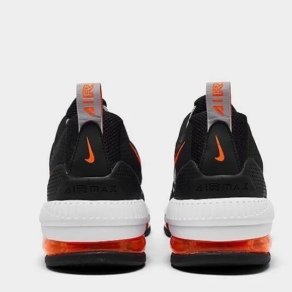 Nike Air Max Genome Gray &amp; Black Bright Mango CW1648-004 Airmax Running Sneakers