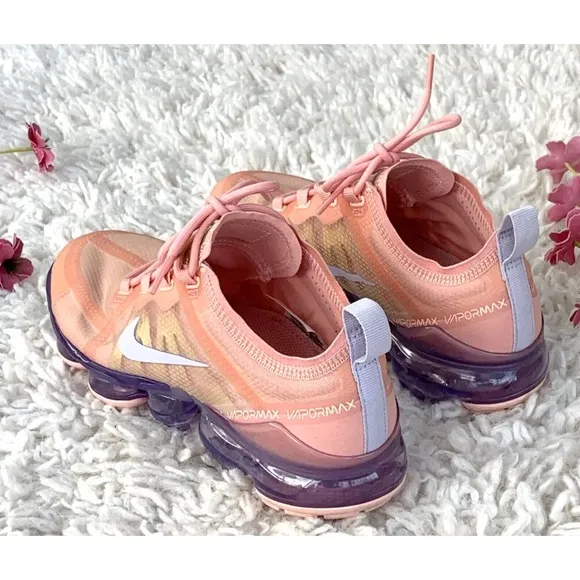 Nike Air Vapormax 2019 Coral Amethyst Pink Running Shoes AR6632 603