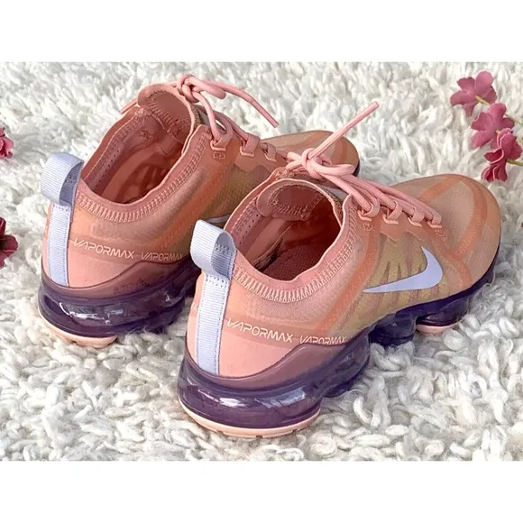 Nike Air Vapormax 2019 Coral Amethyst Pink Running Shoes AR6632 603