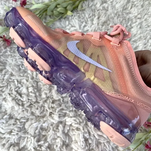 Nike Air Vapormax 2019 Coral Amethyst Pink Running Shoes AR6632 603