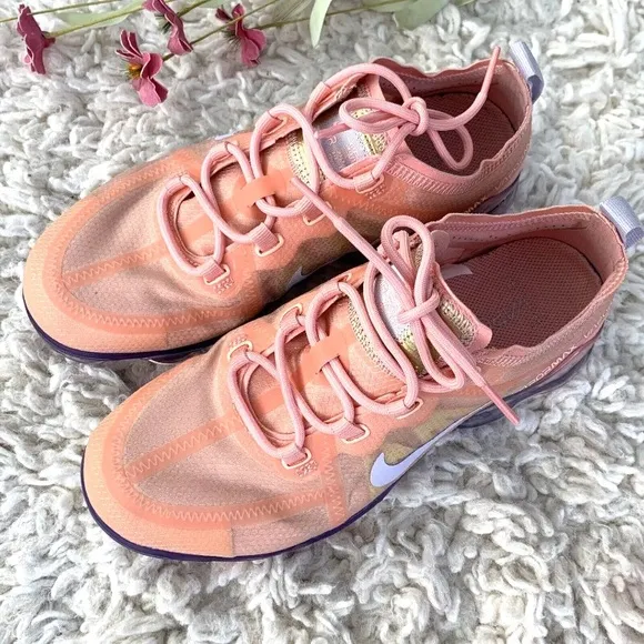 Nike Air Vapormax 2019 Coral Amethyst Pink Running Shoes AR6632 603