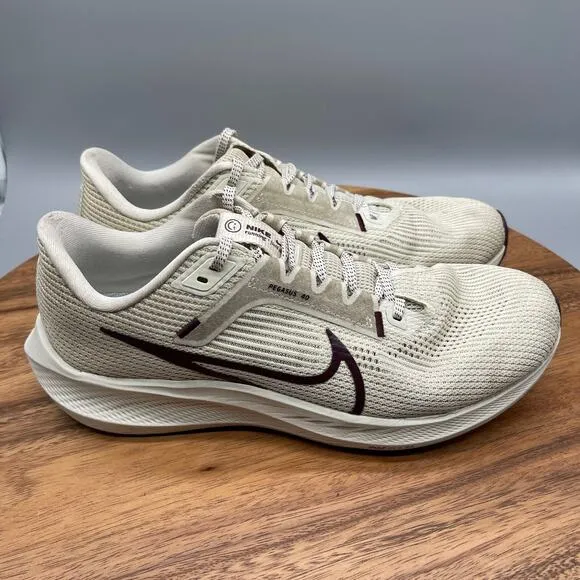 Nike Air Zoom Pegasus 40 Shoes Womens Size 9.5 Sea Glass Running Comfort Trainer
