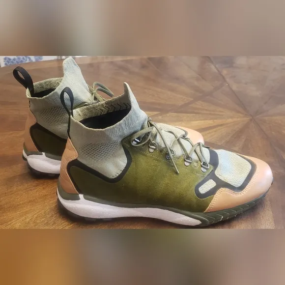 NIKE AIR ZOOM TALARIA MID FLYKNIT PREMIUM  GREEN Mens Shoes Size 12
