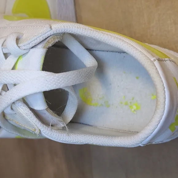 Nike Blazer Low Pop Volt White and Yellow Sneakers