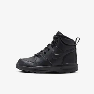 Nike Manoa LTR Boots Shoes Black Big Kids Size 8