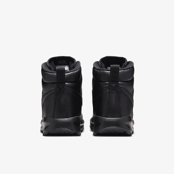 Nike Manoa LTR Boots Shoes Black Big Kids Size 8