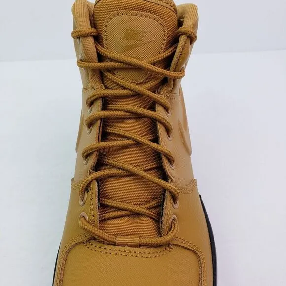 Nike Manoa LTR GS Youth Sz 4Y Womens Sz 5.5 Wheat Black Boots Shoes BQ5372-700