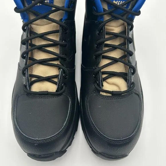 Nike Manoa LTR Leather GS Big kids black boots Size 6Y