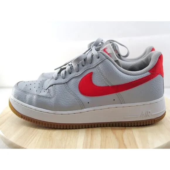 Nike Mens Air Force 1 CI0057-003 Gray Casual Shoes‎ Sneakers Size 8