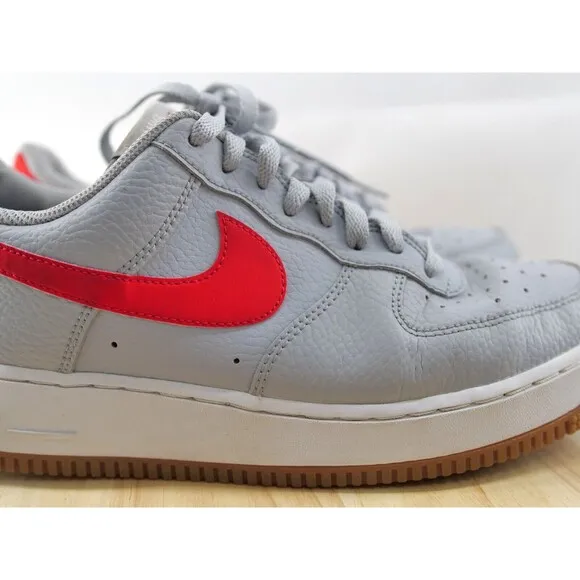 Nike Mens Air Force 1 CI0057-003 Gray Casual Shoes‎ Sneakers Size 8