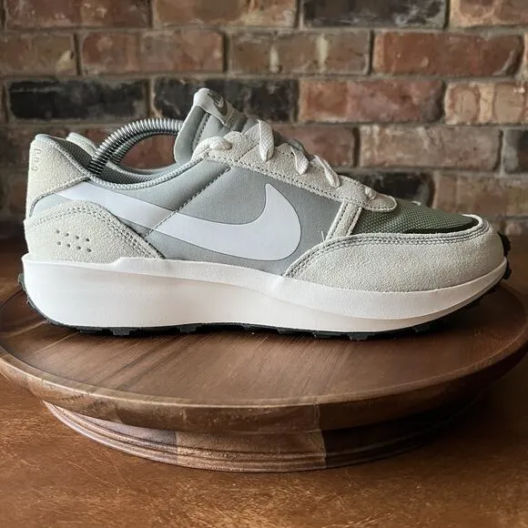 Nike Men's Waffle Nav Suede Jade Horizon Green Comfort Sneakers Shoes Size 10