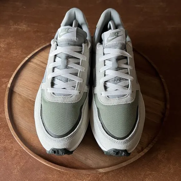 Nike Men's Waffle Nav Suede Jade Horizon Green Comfort Sneakers Shoes Size 10