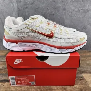 Nike P-6000 Sz 9 Mens Phantom Dragon Red White Black Casual Shoes Sneakers