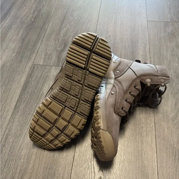 Nike SFB 6&quot; NSW Dark Mushroom Light Taupe Leather Boots 862507-201 Mens Size 8.5
