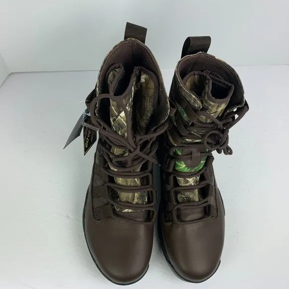 Nike SFB Gen 2 8&quot; Real Tree Camo GT Fauna Brown Green Boots AJ9277-220 Mens