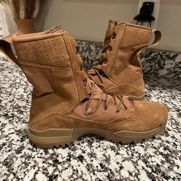 Nike Tan Tactical Boots