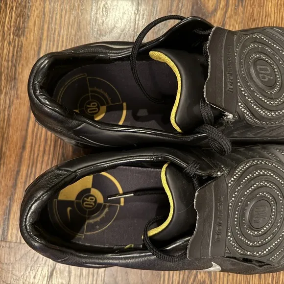 Nike Total 90 T90 Laser II K-FG US 14 Rare Soccer Boots Yellow Black Football