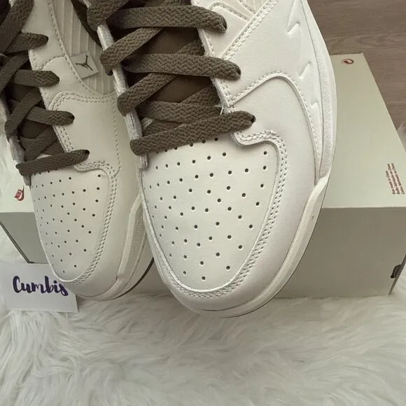 NIKE Women Jordan Stadium 90 Size 12 UK 9.5 Sail Kelp Blk Casual Shoes FB2269102