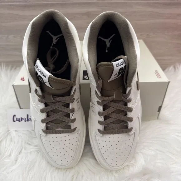 NIKE Women Jordan Stadium 90 Size 12 UK 9.5 Sail Kelp Blk Casual Shoes FB2269102