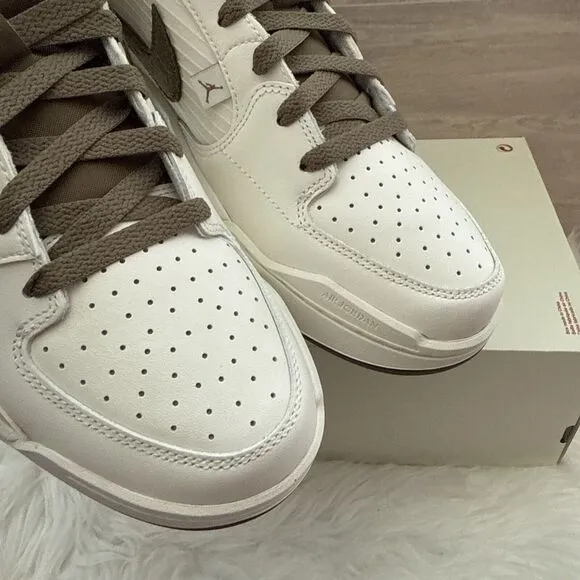 NIKE Women Jordan Stadium 90 Size 12 UK 9.5 Sail Kelp Blk Casual Shoes FB2269102