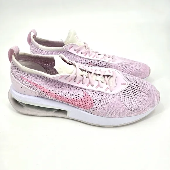 Nike Women's Air Max Flyknit Racer Training Soft Pink Athletic Shoes Size 8 NWOB