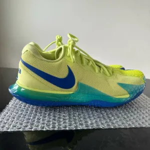 Nike Zoom Cage 4 Rafa Nadal Yellow and Blue Tennis  Shoes