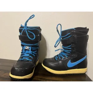 Nike Zoom Force 1 ZF1 Nike Snowboard Boots Shoes 334841-041 Size 9 SBB Black