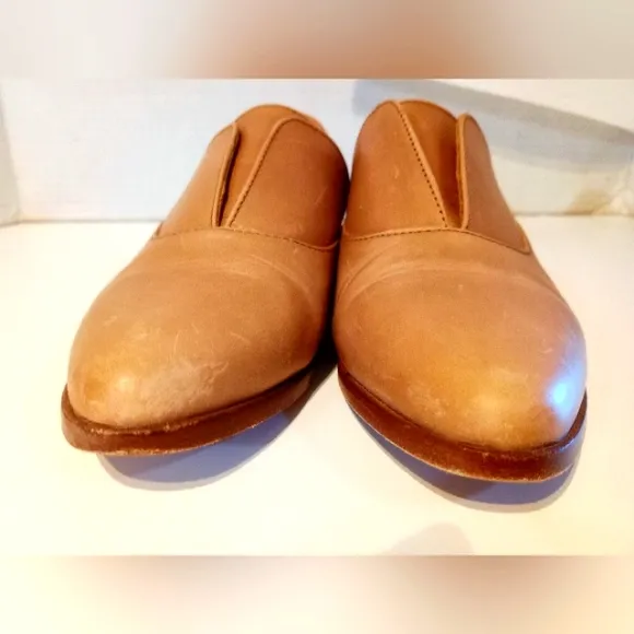 Nisolo Emma D'Orsay Flats Oxford Loafers Almond Size 6.5 See‎ Pictures