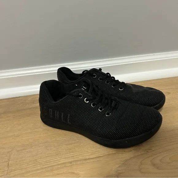 NOBULL Men's Black Outwork Training Athletic Shoes Sneakers Size 9