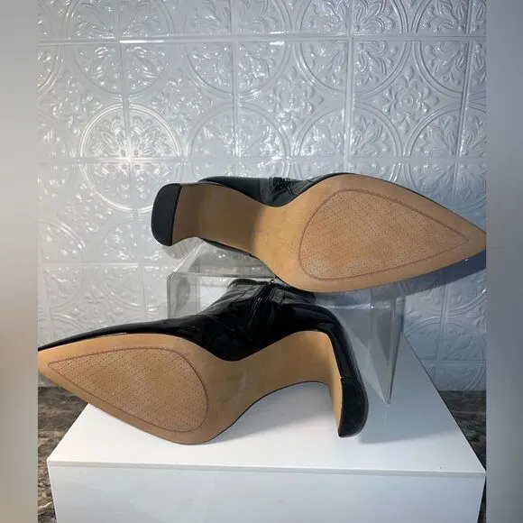 NWOB Jessica Simpson Patent Leather Ankle Boots