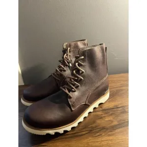 NWOB Sorel Kezar Tall Boots, Waterproof Leather (Tan,Brown) New US SZ 11 EUR 44