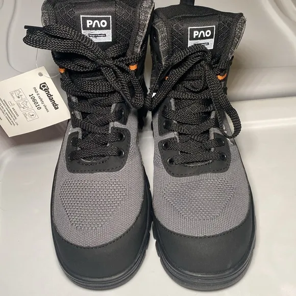 NWT ANDANDA Steel Toe Boots PAO 6 Safety Shoes