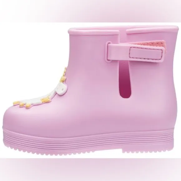 NWT MINI MELISSA   Vivienne Westwood Anglomania Unicorn Rain Boots Size 6T