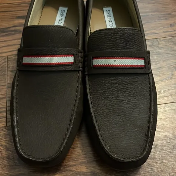 NWT! Steve Madden P-Rivers Brown Loafers