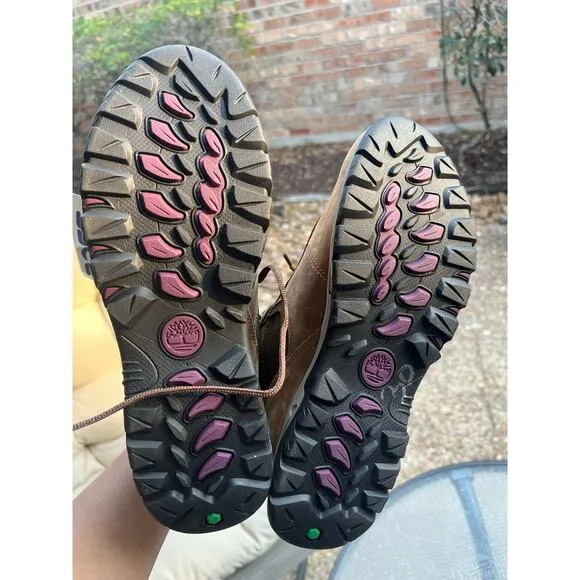 NWT Timberland Women's Mt. Maddsen Mid WP Hiking Boots - Brown 8.5