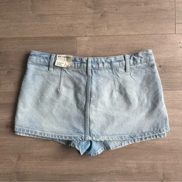 NWT We The Free/Free People Galivanting Low Rise Mini Skort - size 29