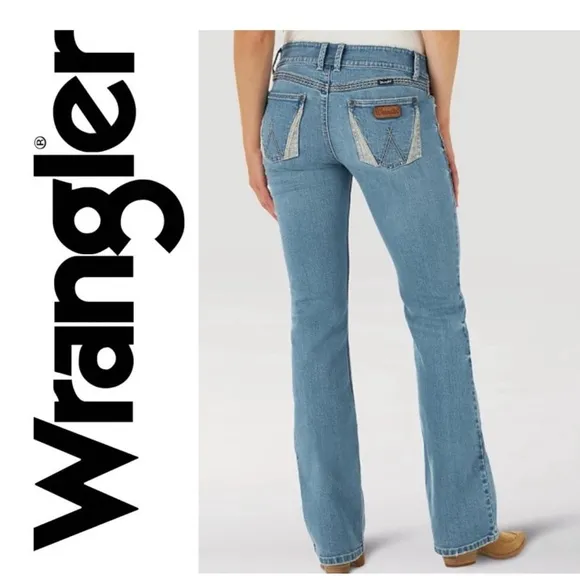 NWT WRANGLER Retro Sadie Low-rise Size 17x34