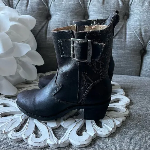 Olukai Buckle Boots Heels Shoes Women’s 6.5