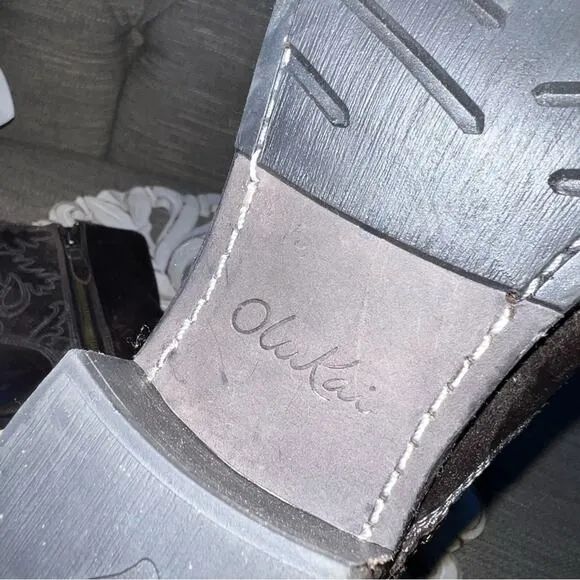 Olukai Buckle Boots Heels Shoes Women’s 6.5