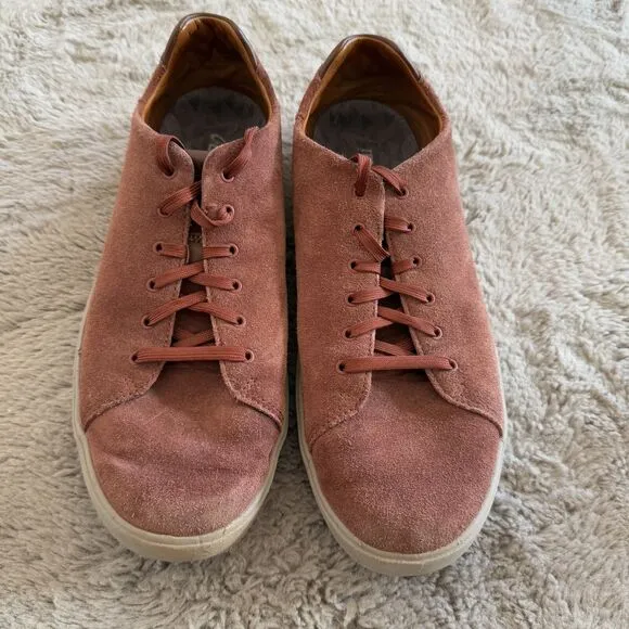 Olukai 'Lae'ahi El'kala' Men's Size 10.5 Suede Sneakers Beach Comfort