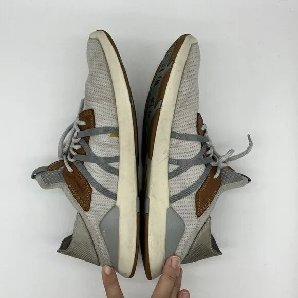 Olukai Mio Li Lace Up Men's Size 9 Shoes Mist Grey Comfort Sneakers