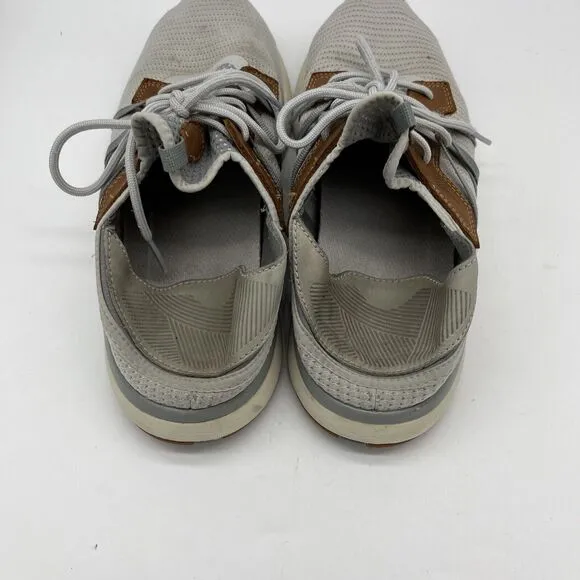 Olukai Mio Li Lace Up Men's Size 9 Shoes Mist Grey Comfort Sneakers