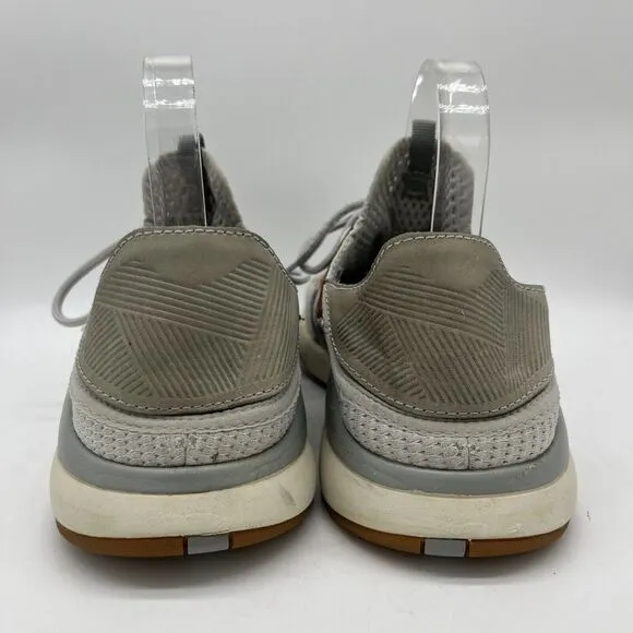 Olukai Mio Li Lace Up Men's Size 9 Shoes Mist Grey Comfort Sneakers